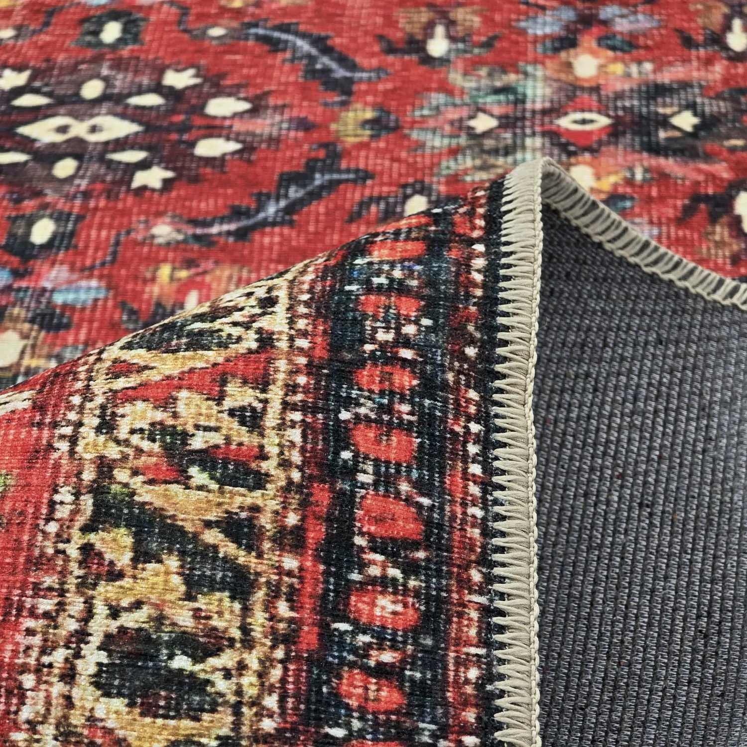 Lapos szövésű szőnyeg - Omarien (piros)