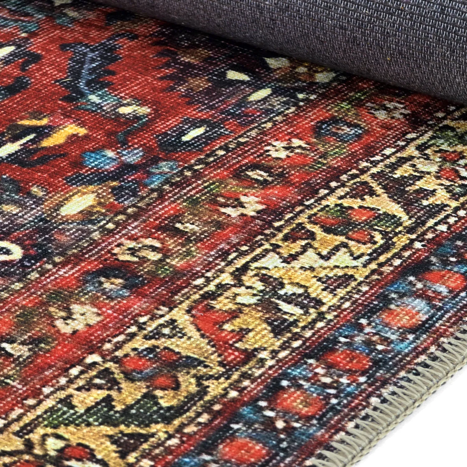 Lapos szövésű szőnyeg - Omarien (piros)