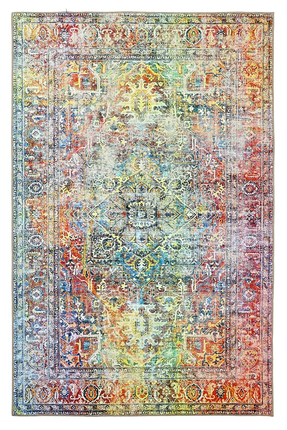 Lapos szövésű szőnyeg - Oriental Rainbow (multi)