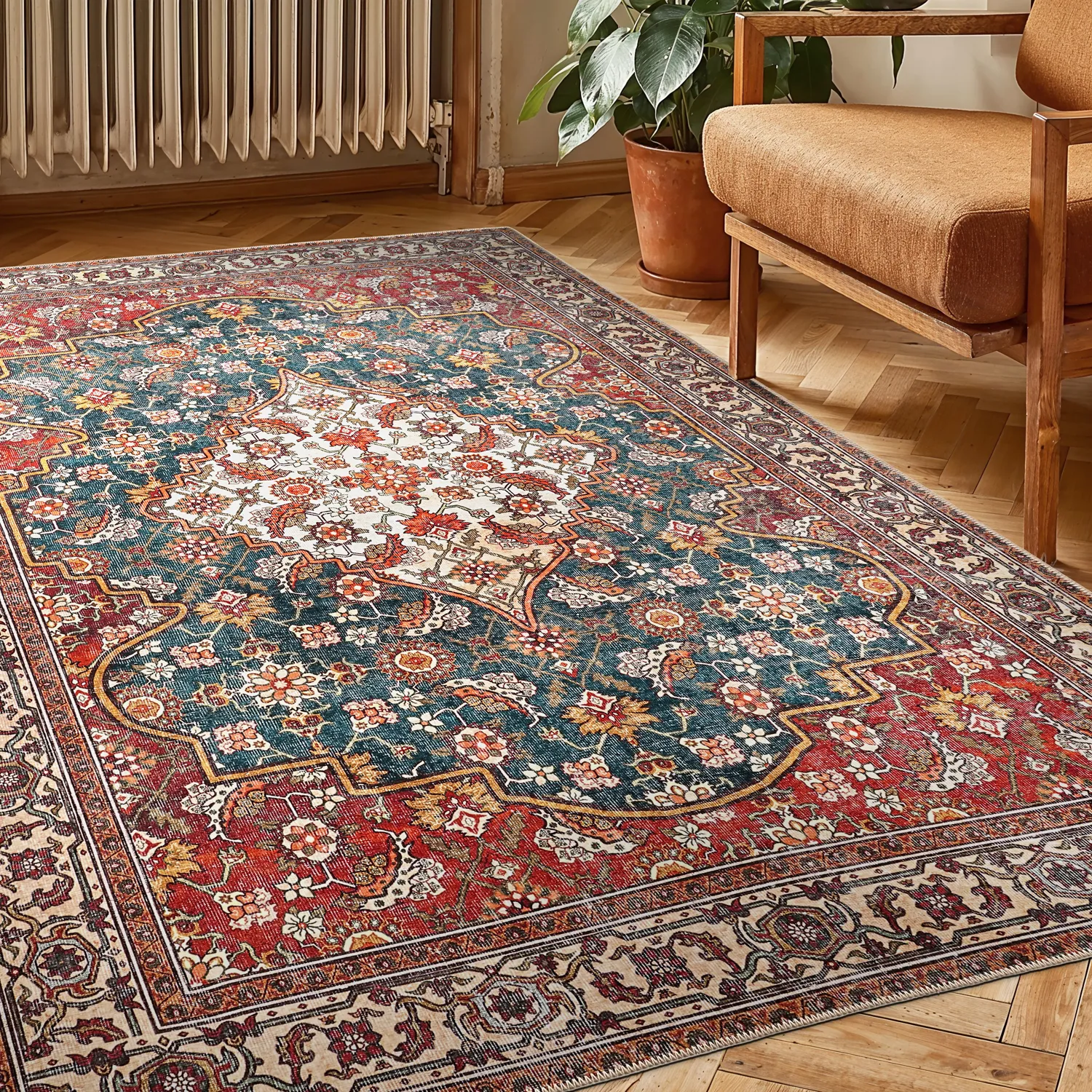 Lapos szövésű szőnyeg - Samaria (piros)