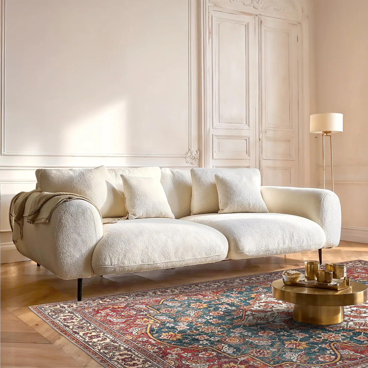 Lapos szövésű szőnyeg - Samaria (piros)