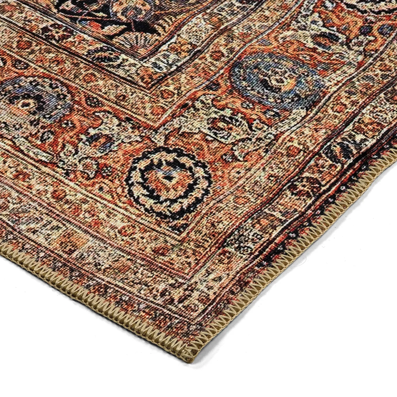 Lapos szövésű szőnyeg - Selamira (kék/multi)