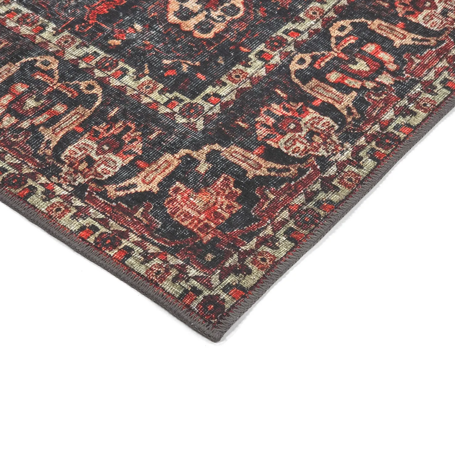 Lapos szövésű szőnyeg - Velamir (piros)