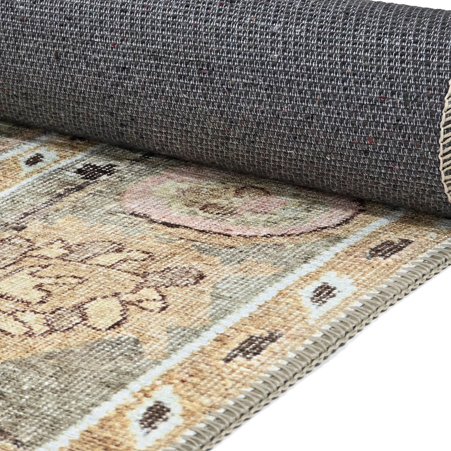 Lapos szövésű szőnyeg - Yara (bézs)