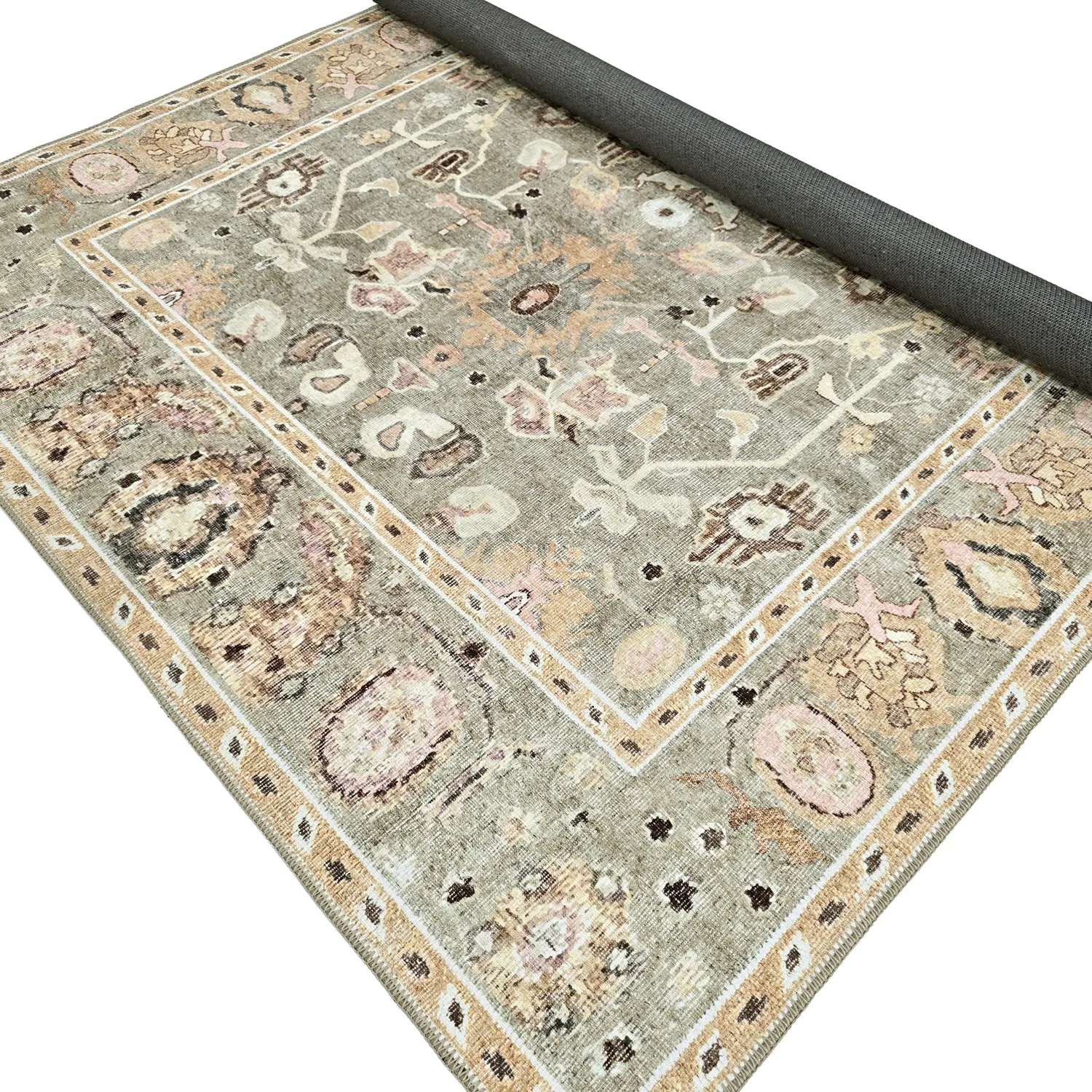 Lapos szövésű szőnyeg - Yara (bézs)