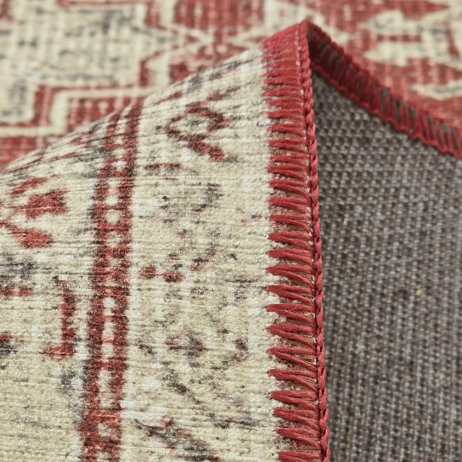 Lapos szövésű szőnyeg - Zuleina (piros)