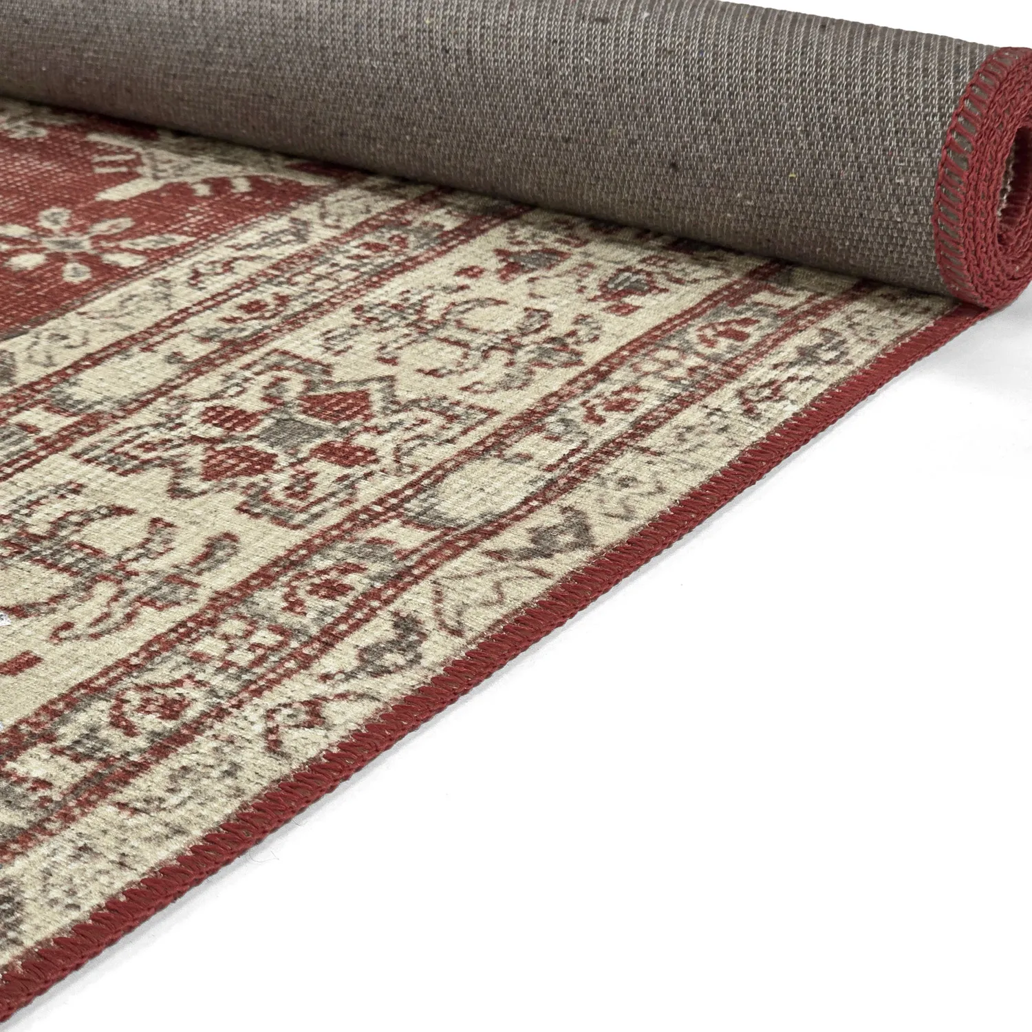 Lapos szövésű szőnyeg - Zuleina (piros)