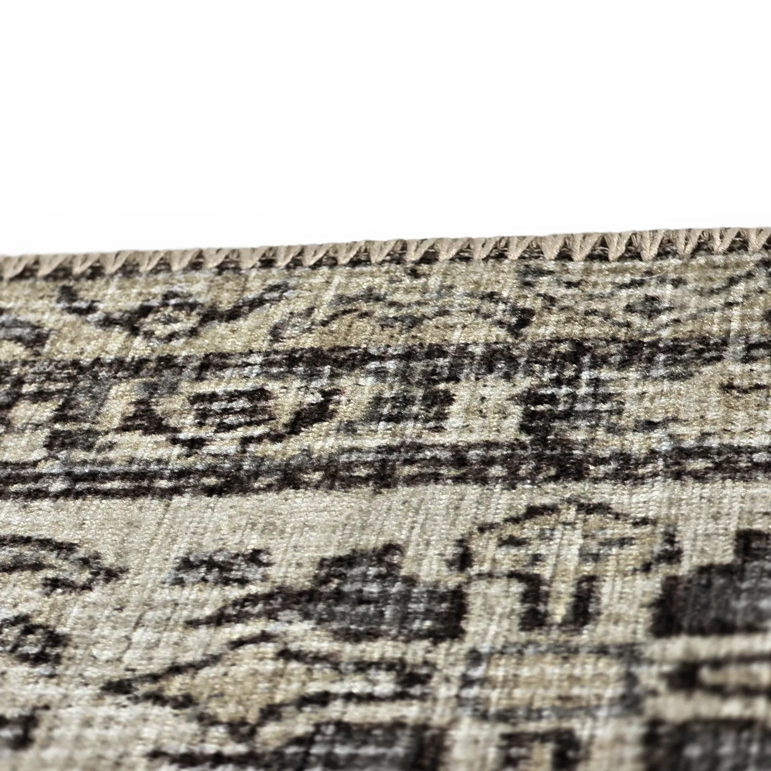 Lapos szövésű szőnyeg - Zuleina (sötétszürke)