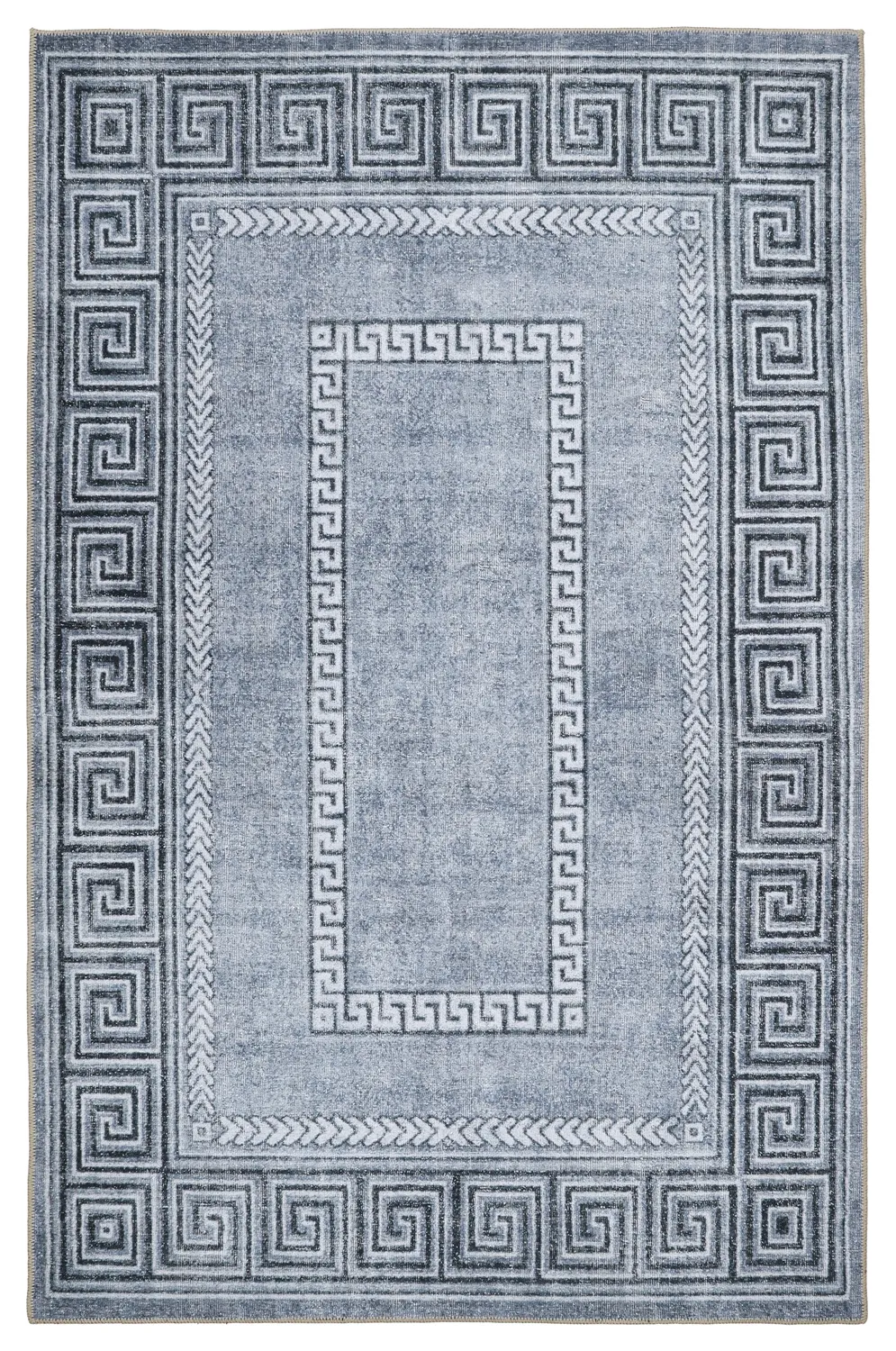 Lapos szövésű szőnyeg - Ankara Versace (szürke)