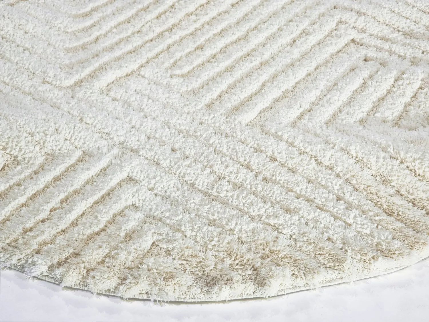 Kerek szőnyegek - Monti (offwhite)