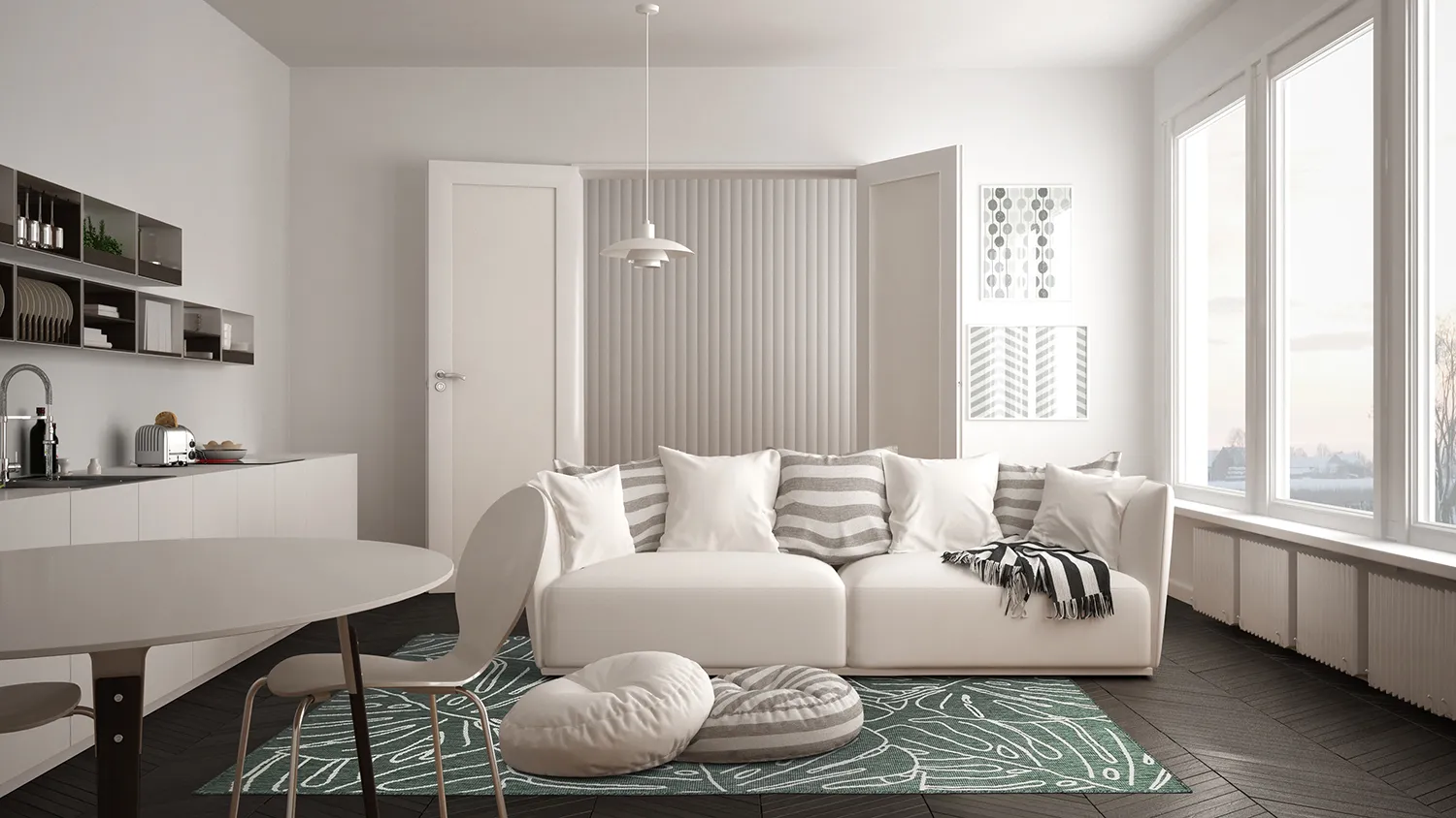 Beltéri és kültéri szőnyeg - Francis (zöld)