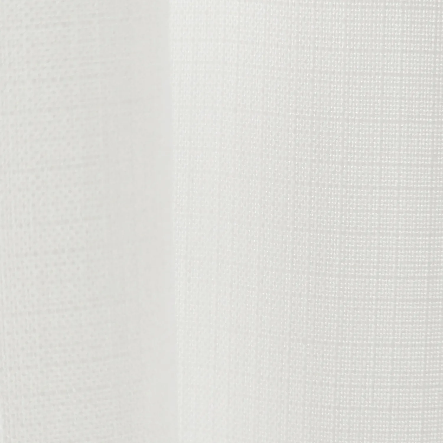 Függönyök - Vászonfüggöny Luana (fehér)