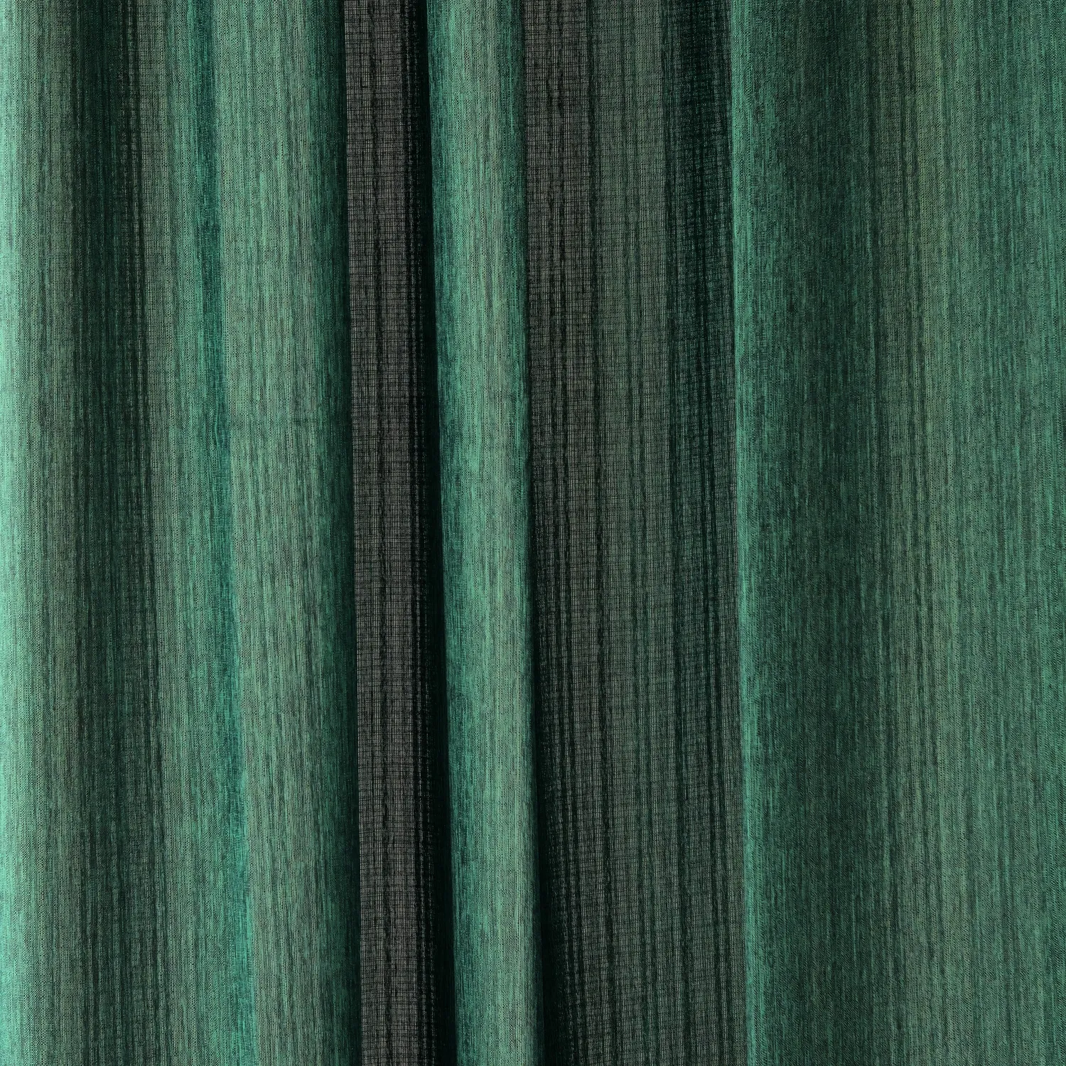 Függönyök - Lenutánzatú függöny Andrada (sötétzöld)