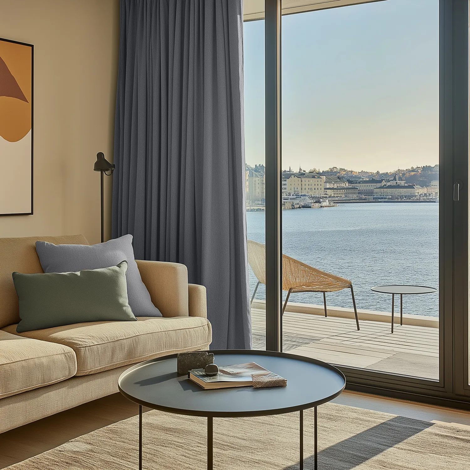 Függönyök - Sötétítő függöny Octavia (sötét szürke)