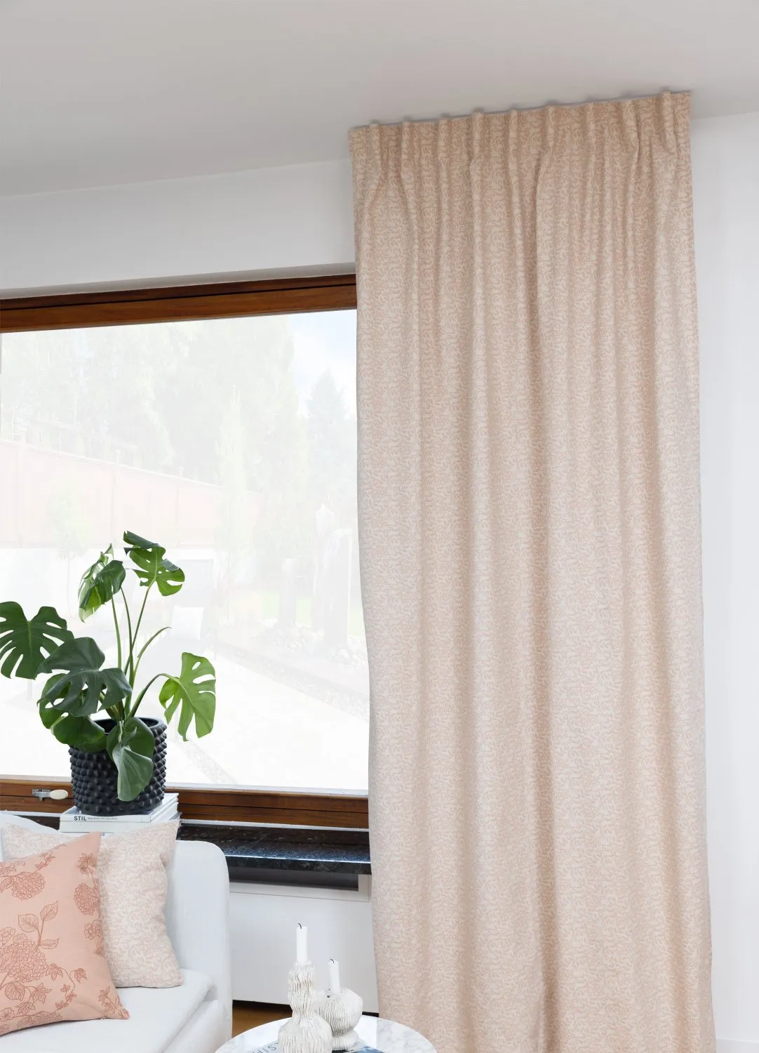 2 darabos párnahuzat készlet - Lilja (bézs)