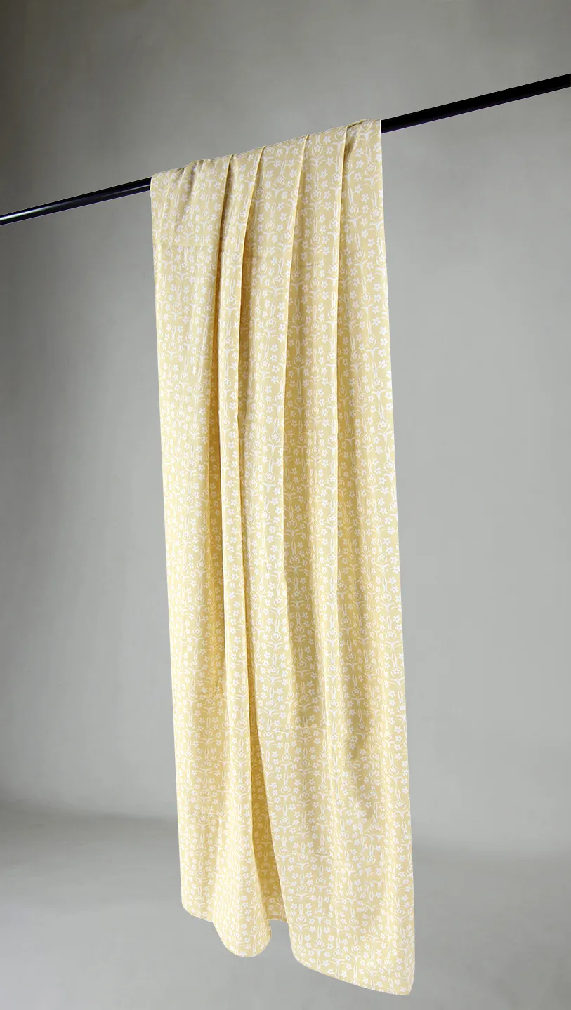 Függönyök - Pamutfüggöny Ella (sárga)