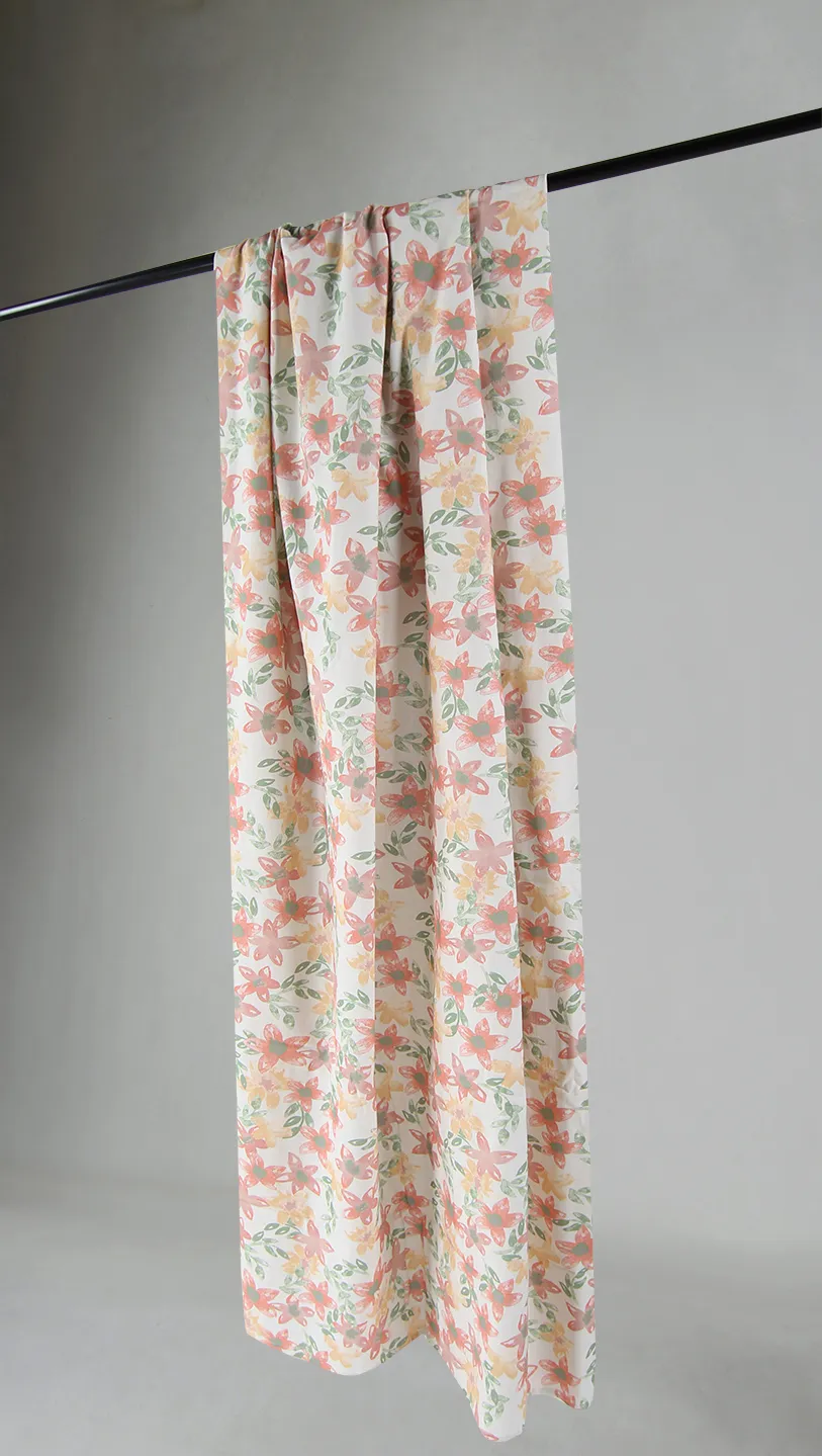 Függönyök - Pamutfüggöny Petite (rózsaszín)