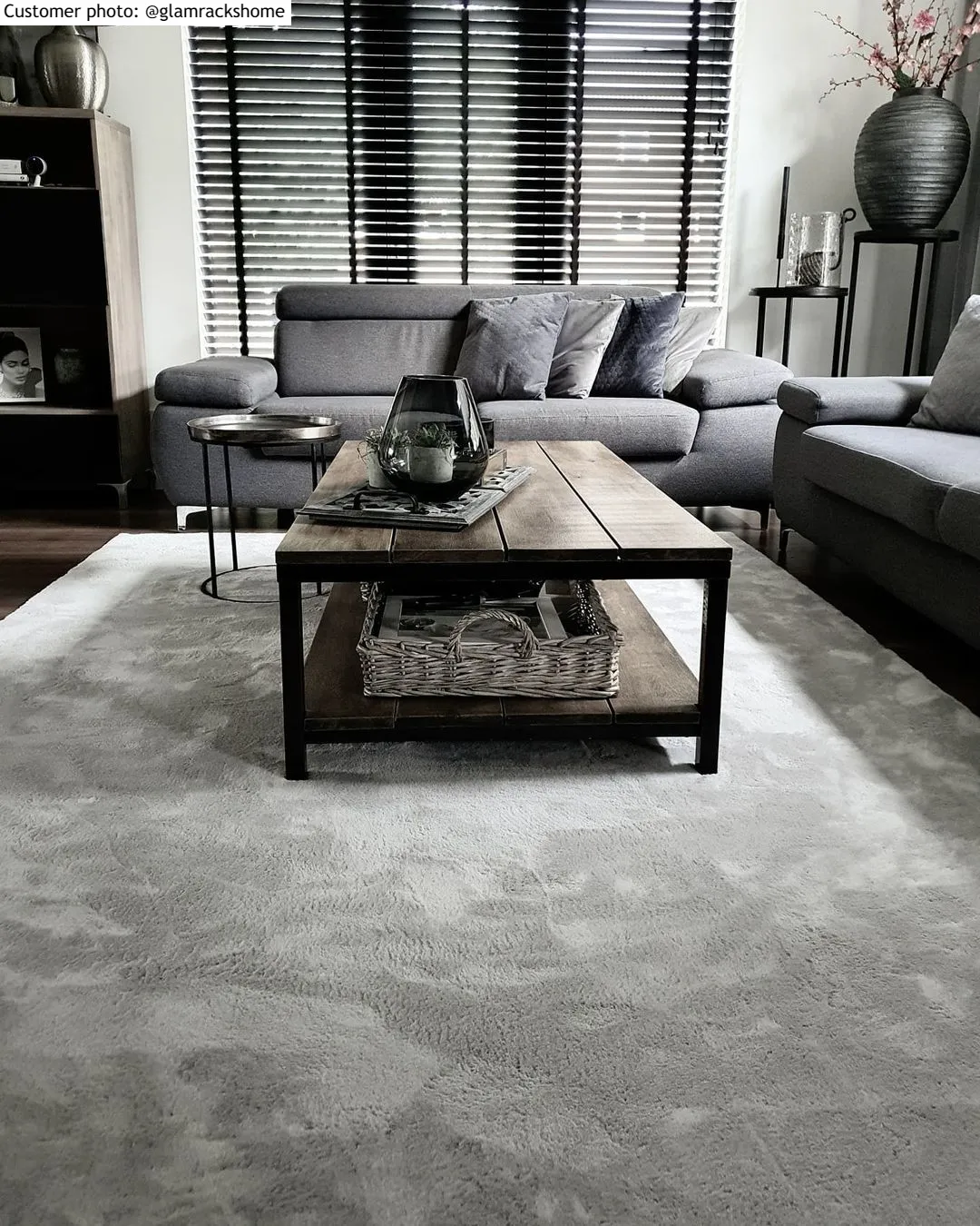 Shaggy szőnyeg - Aranga Super Soft Fur (szürke)