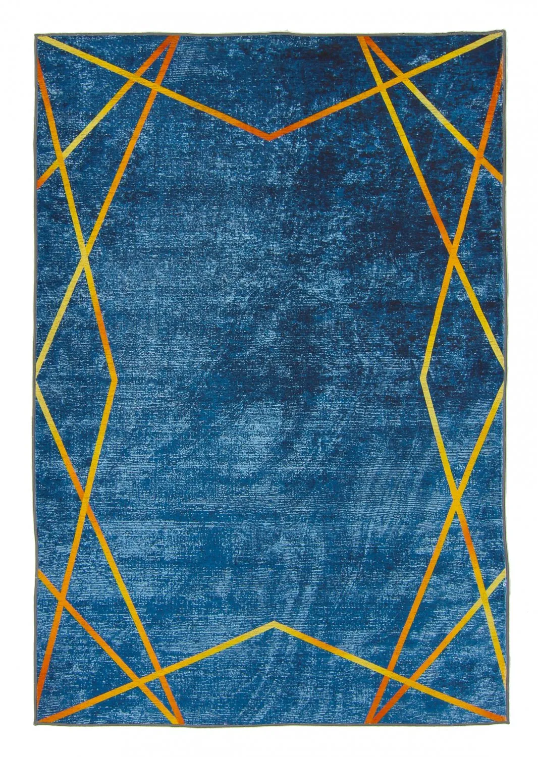 Wilton szőnyeg - Zaros (kék/arany)