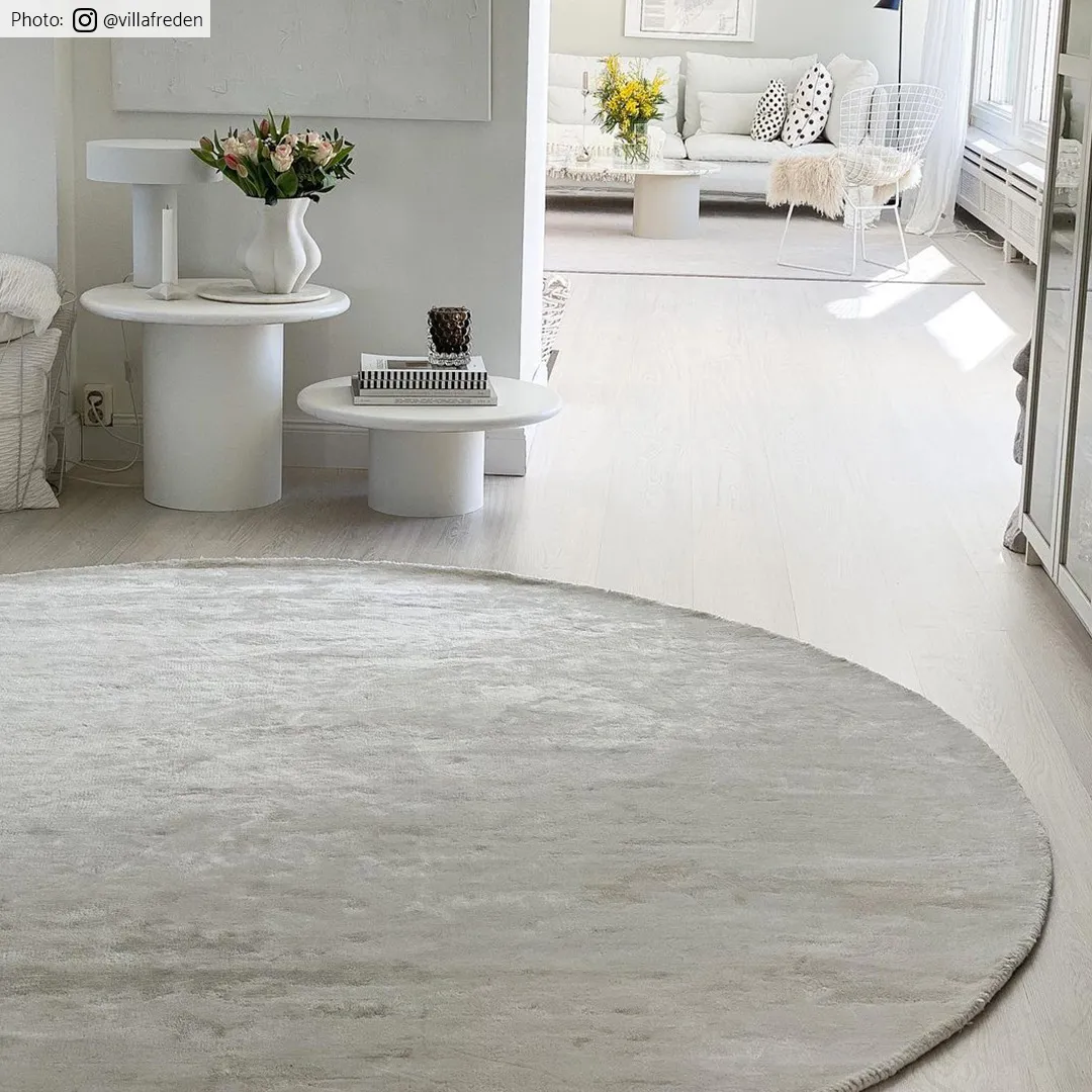 Kerek szőnyeg - Jodhpur Special Luxury Edition (offwhite)