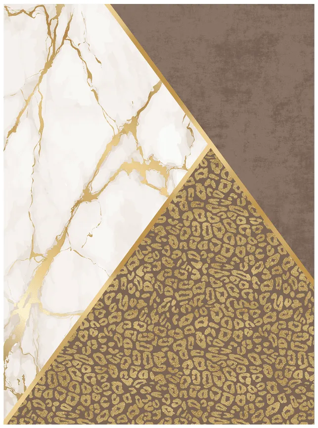 Wilton szőnyeg - Granada (barna/fehér/arany)