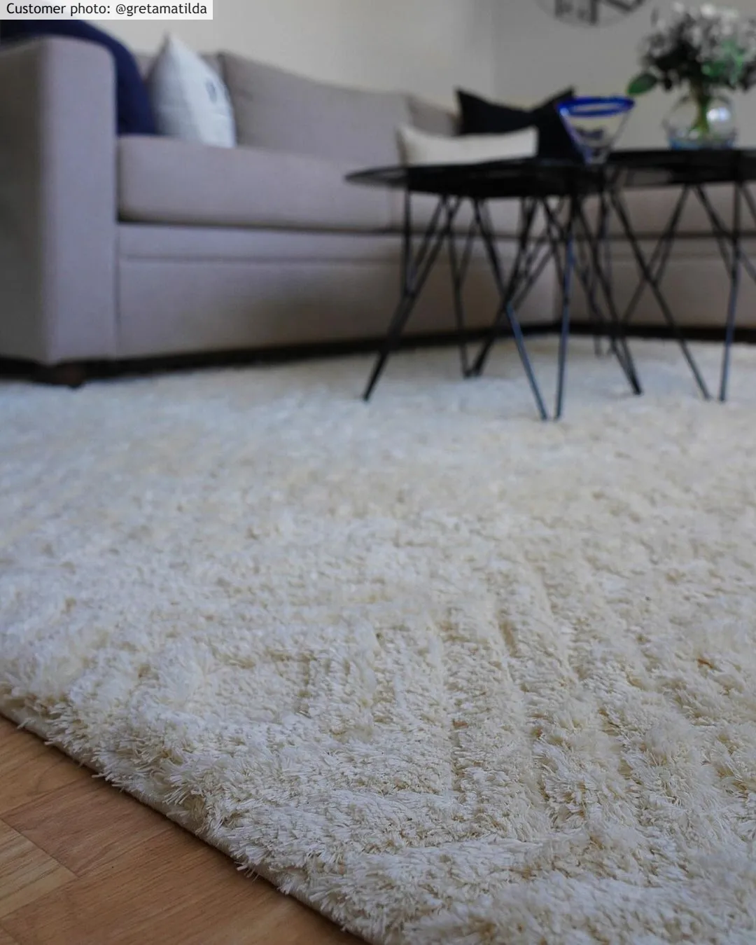 Shaggy szőnyeg - Monti (offwhite)
