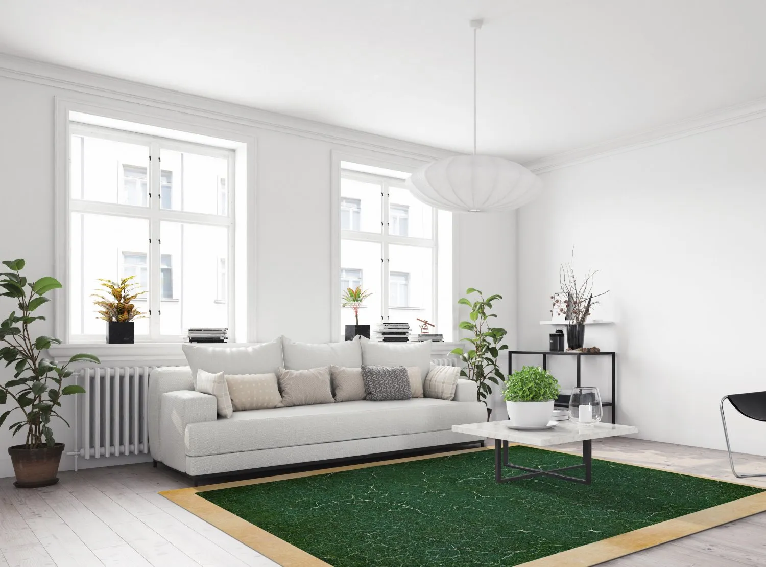 Wilton szőnyeg - Laval (zöld)