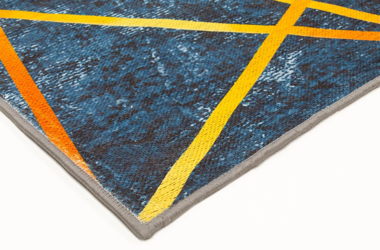 Wilton szőnyeg - Zaros (kék/arany)