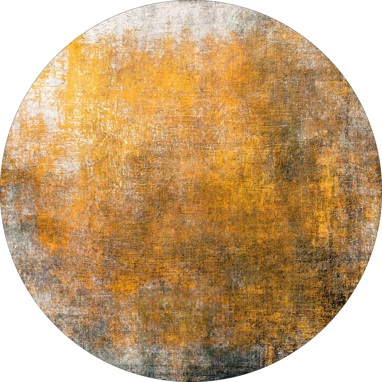 Kerek szőnyeg - Lalin (sárga)