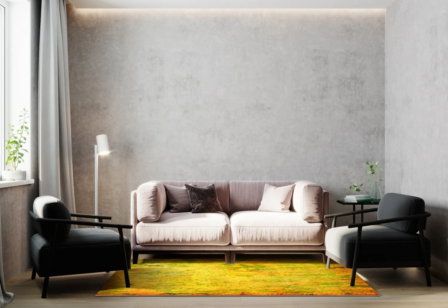 Wilton szőnyeg - Melide (sárga)