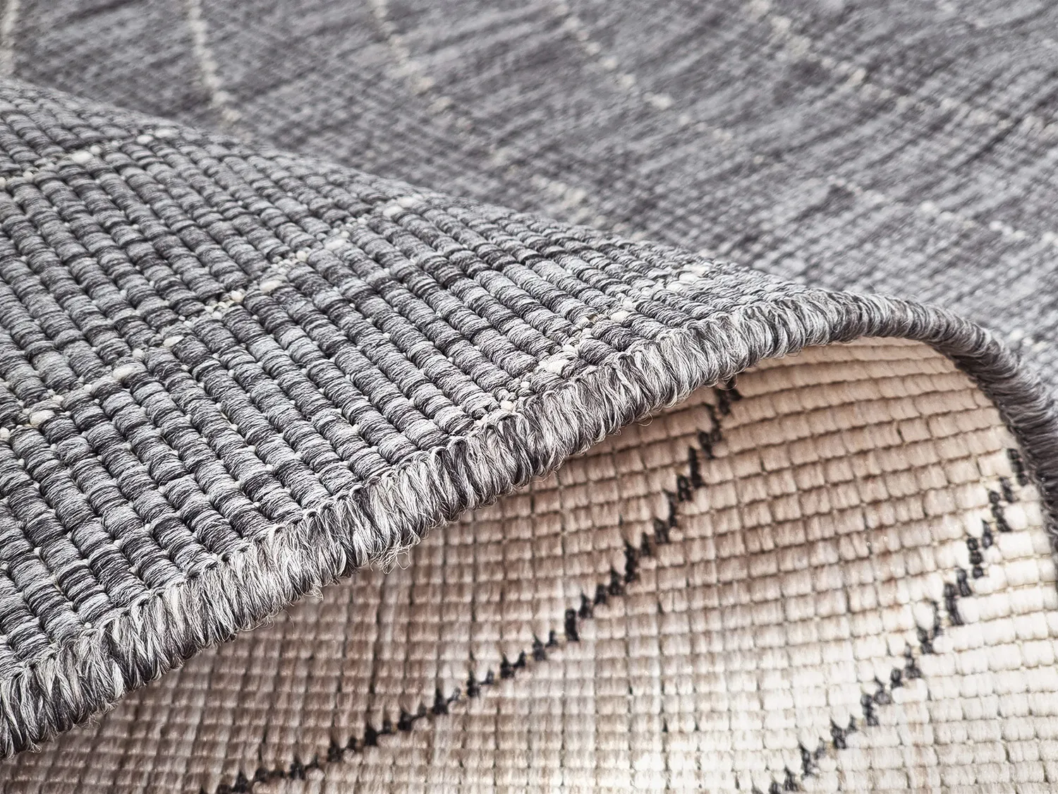 Beltéri és kültéri szőnyeg - Hayden (szürke)