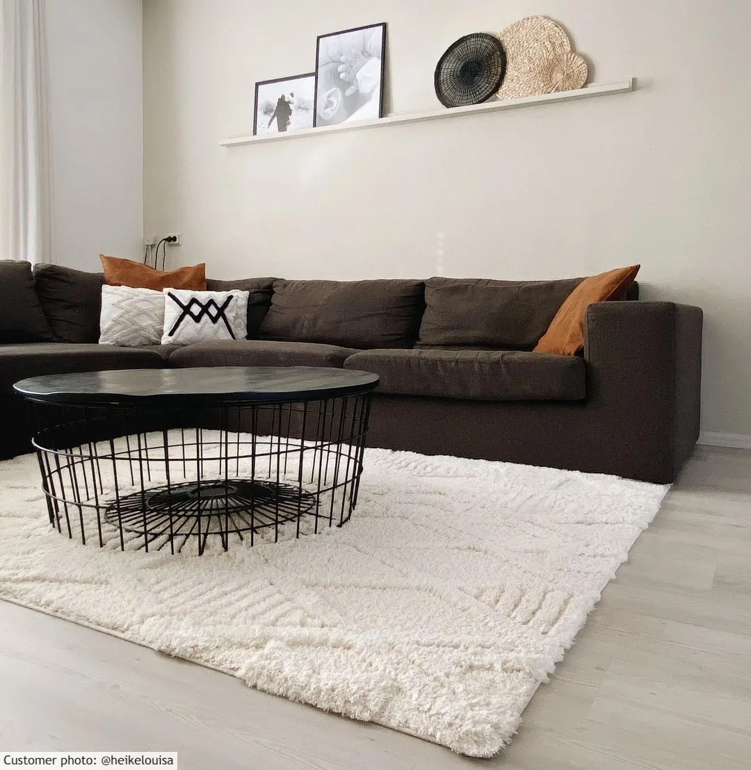 Shaggy szőnyeg - Rostock (offwhite)