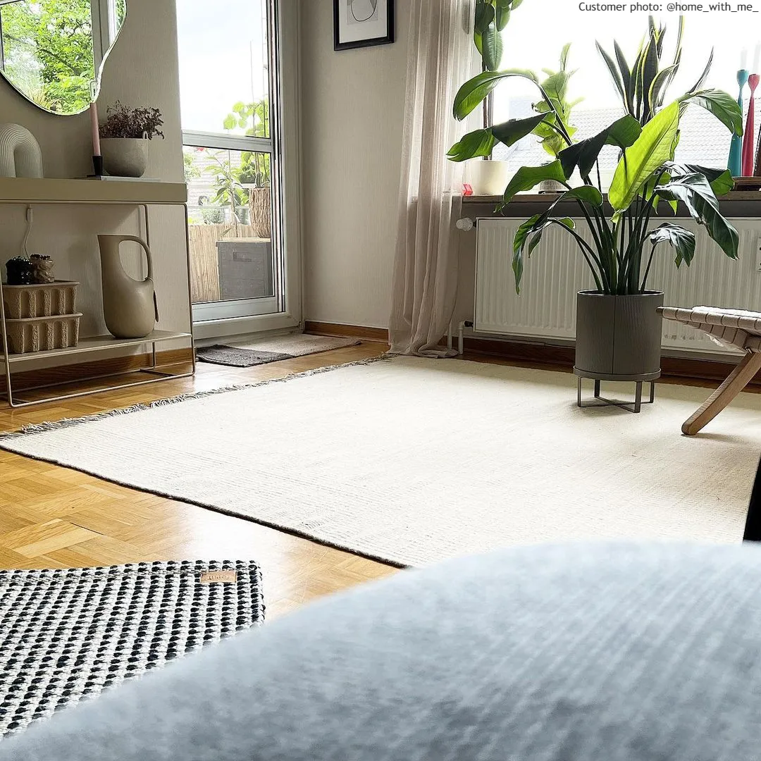 Gyapjúszőnyeg - Bibury (krém)