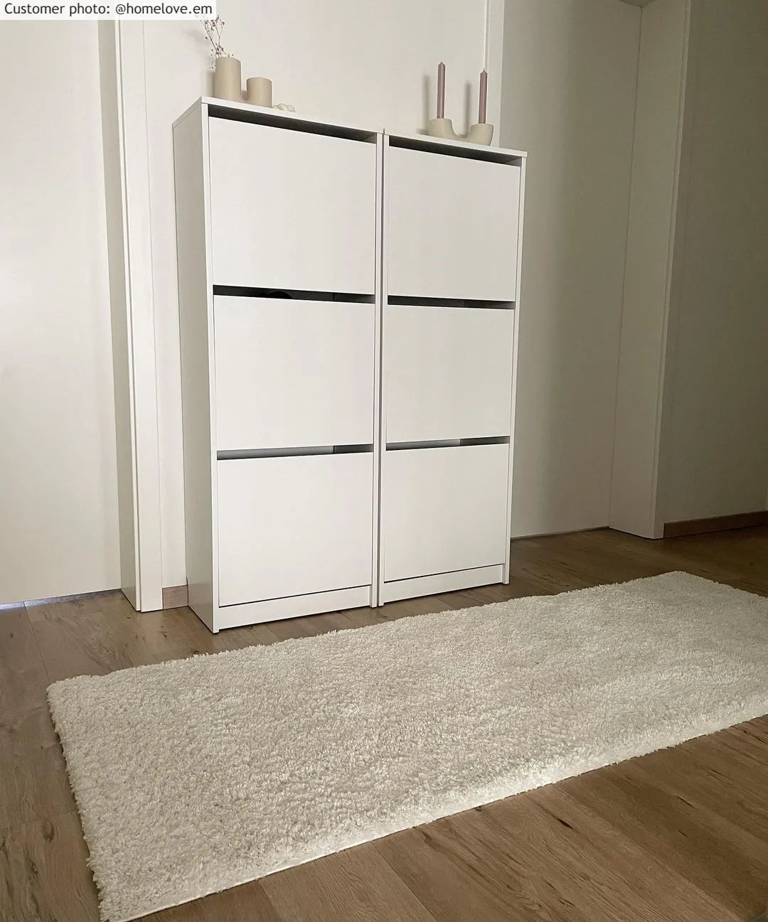 Shaggy szőnyeg - Eve (fehér)