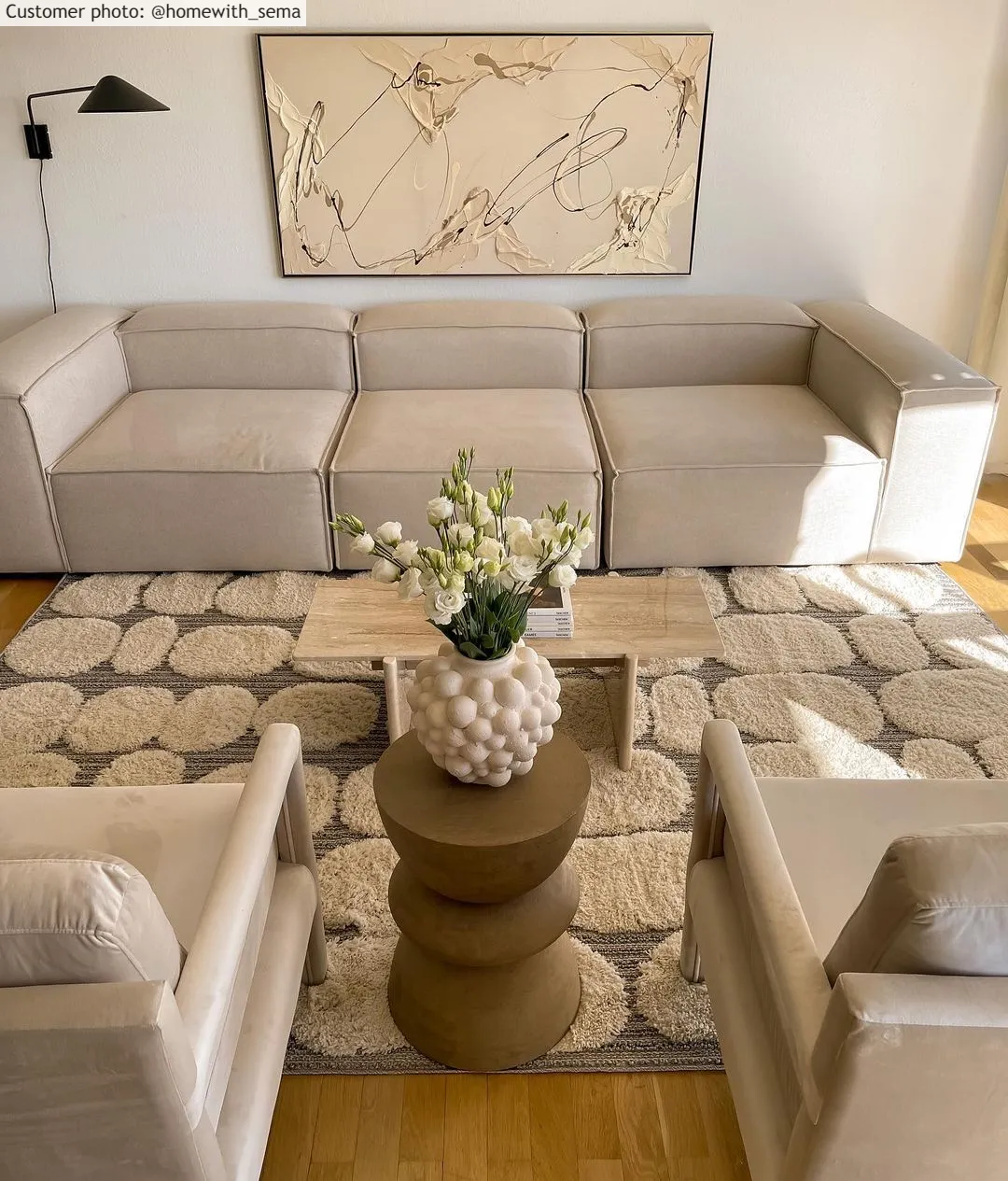 Shaggy szőnyeg - Fondi (bézs)