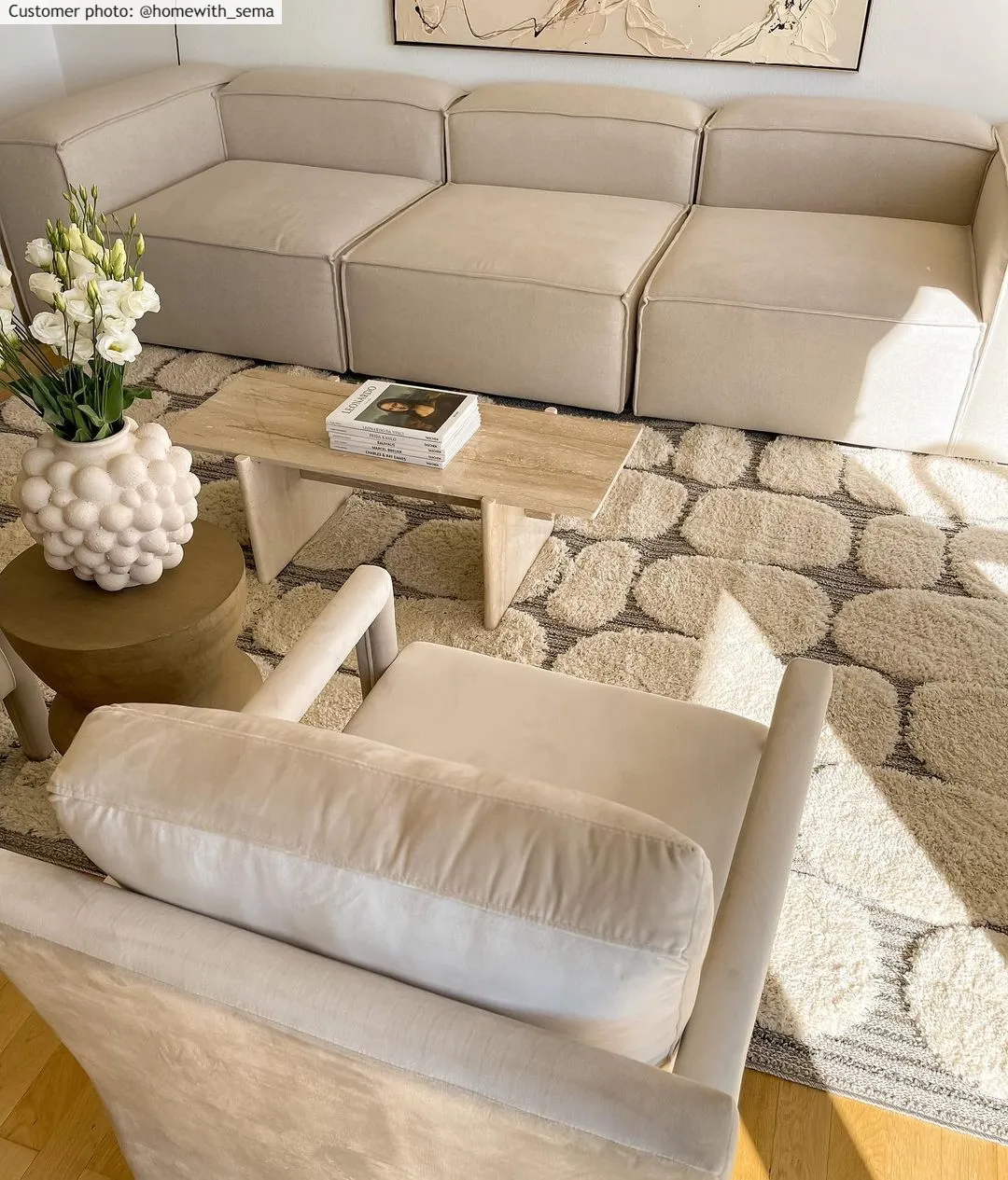 Shaggy szőnyeg - Fondi (bézs)