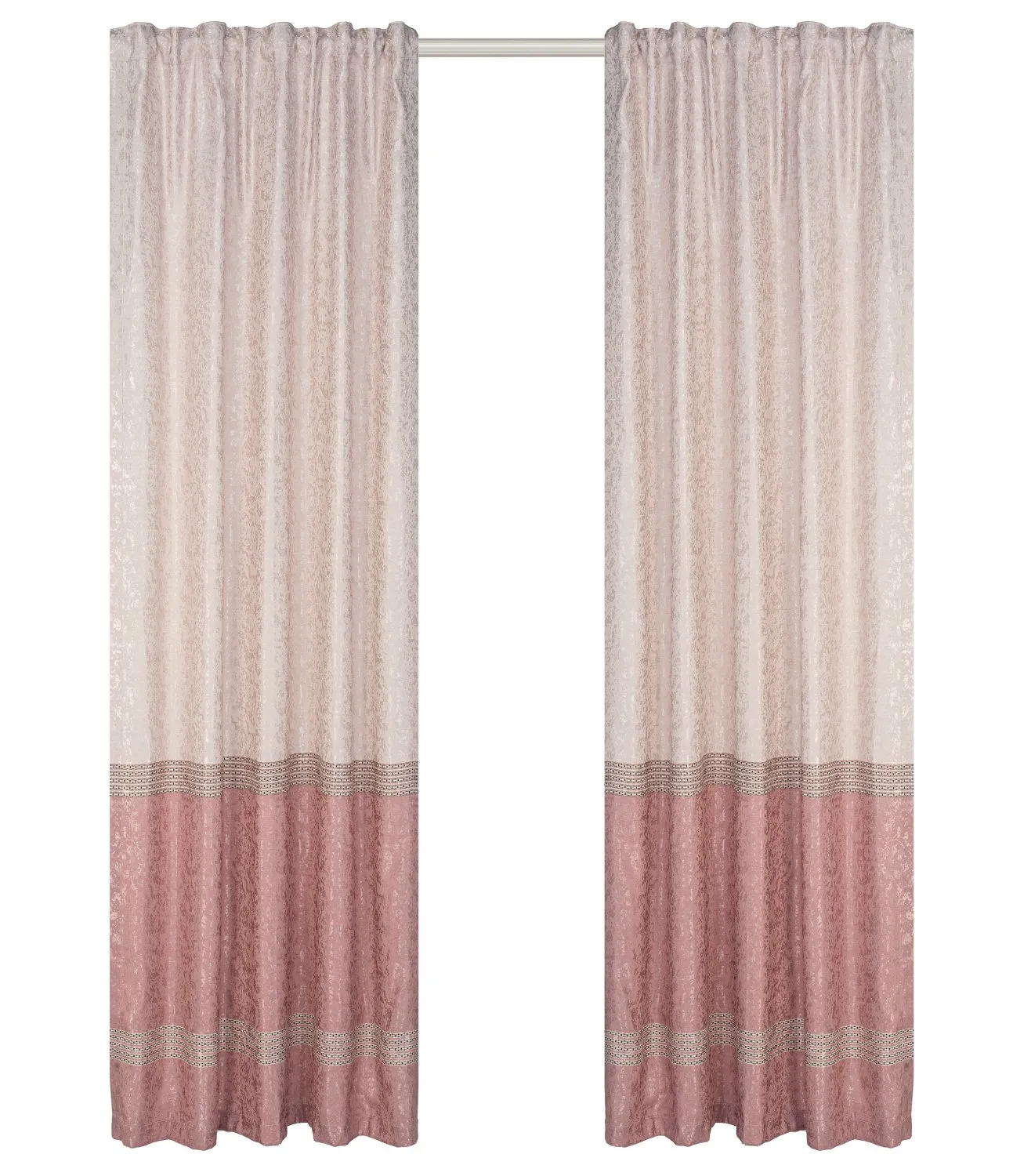 Függöny - Ayla (rózsaszín)