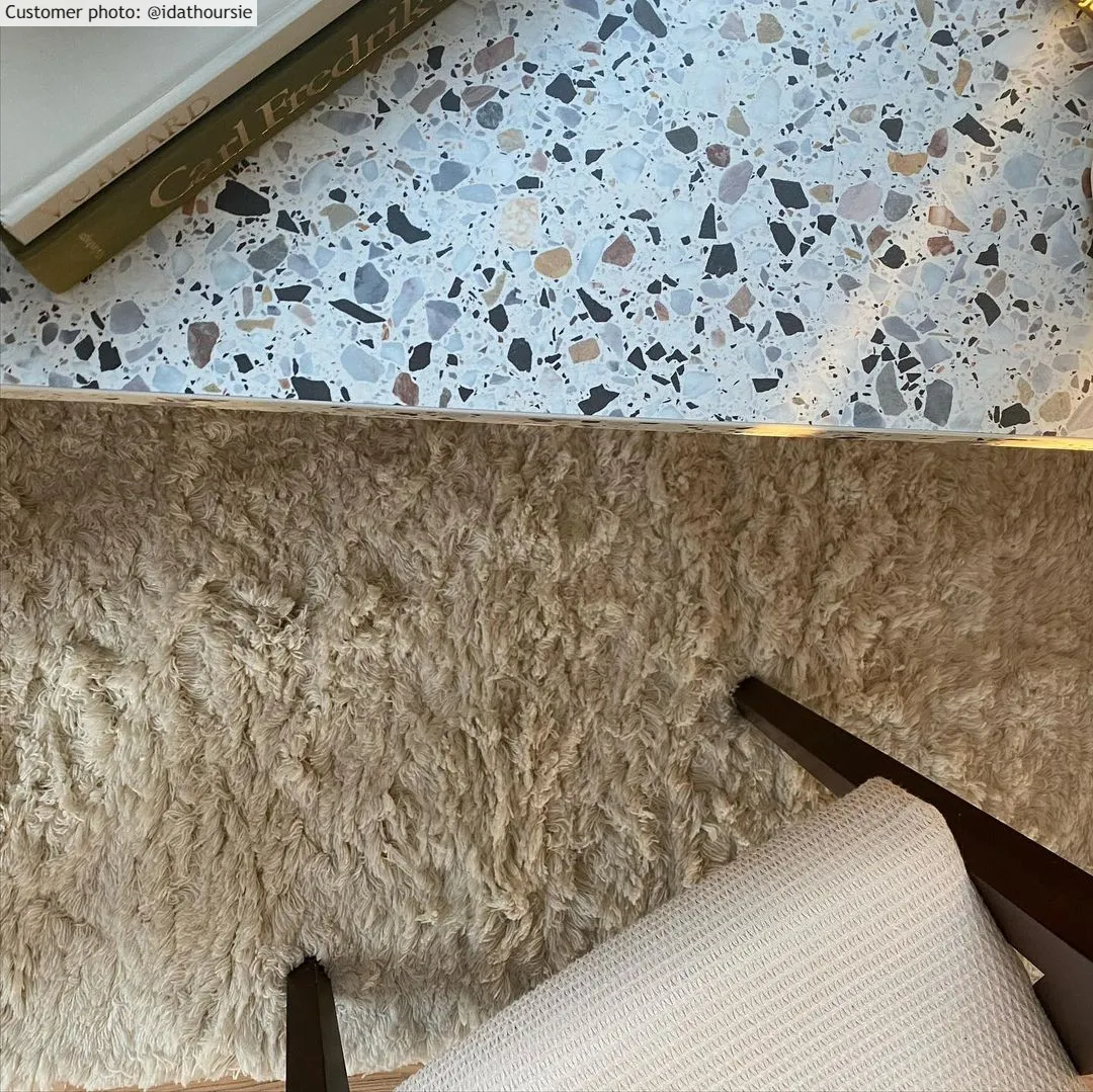Gyapjúszőnyeg - Aliste Wool Shaggy (alabaster gleam)