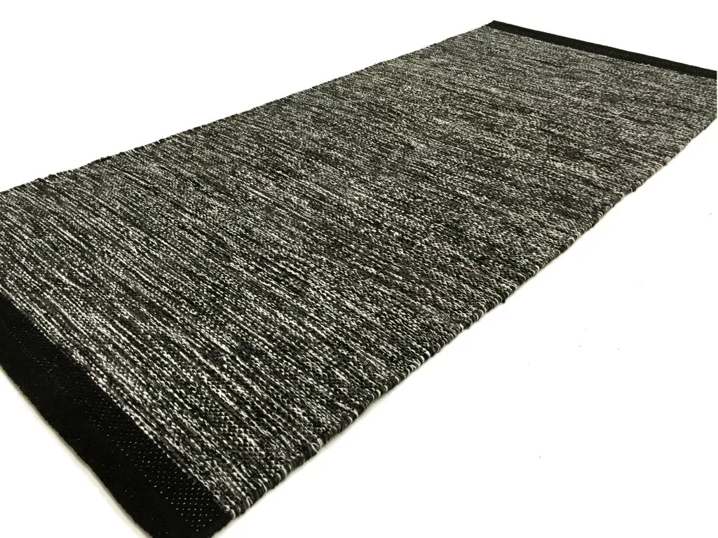 Rongyszőnyeg - Slite (fekete-fehér)