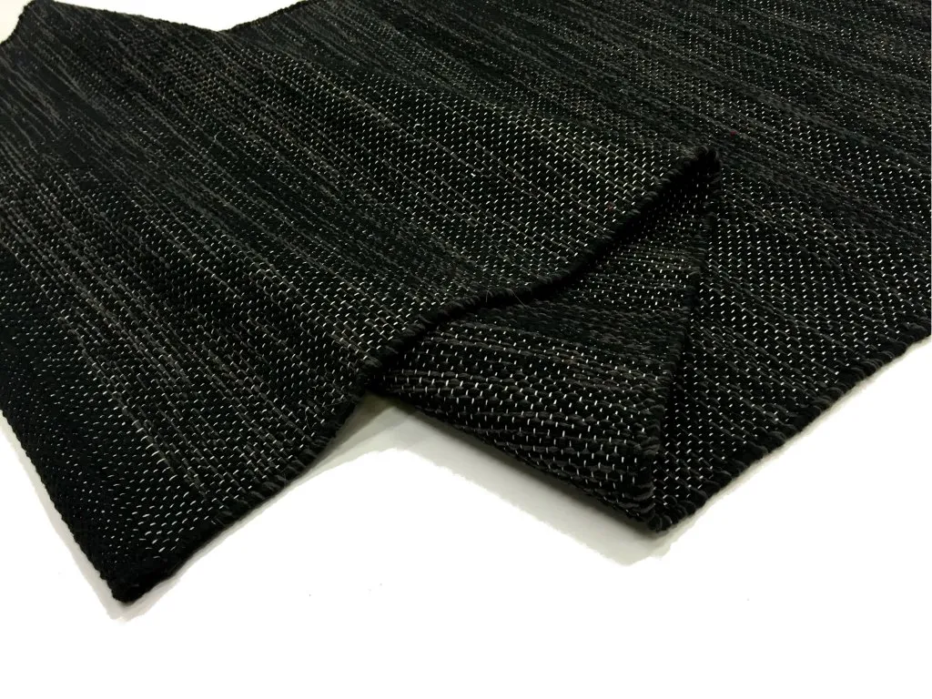 Rongyszőnyeg - Slite (fekete)