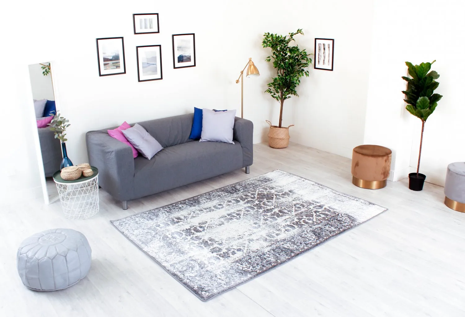 Wilton szőnyeg - Varde (szürke)