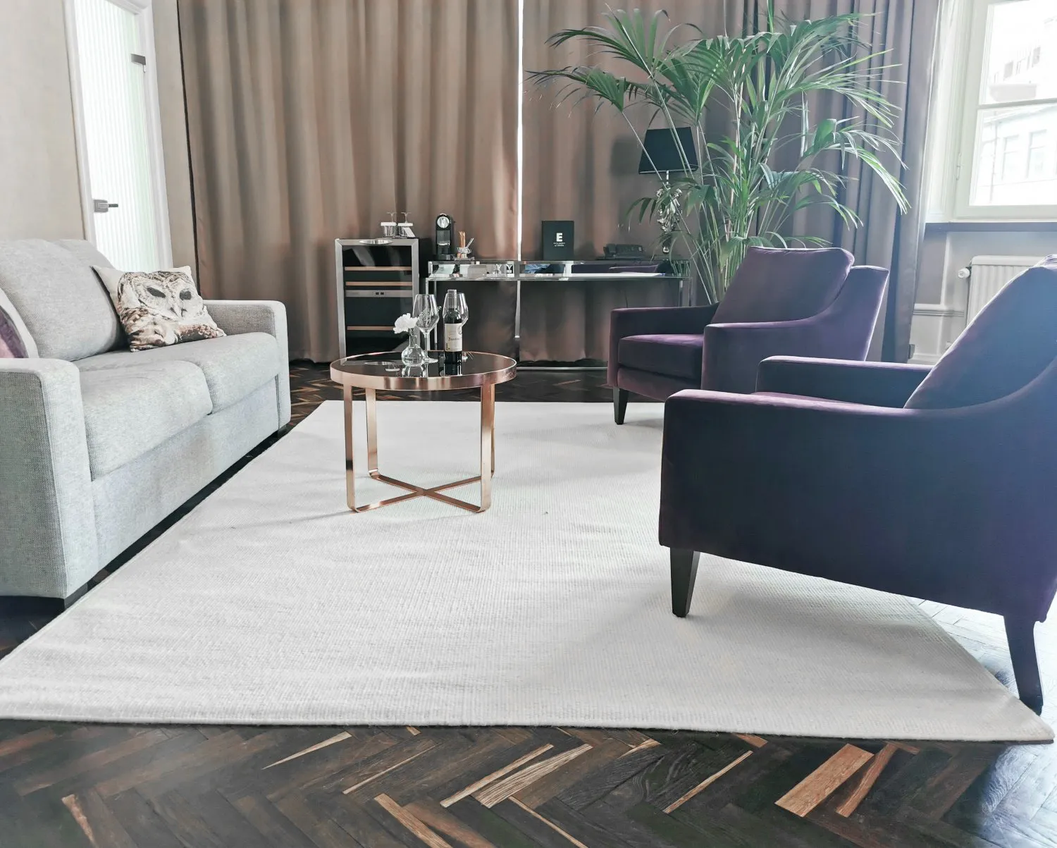 Gyapjúszőnyeg - Hamilton (fehér)