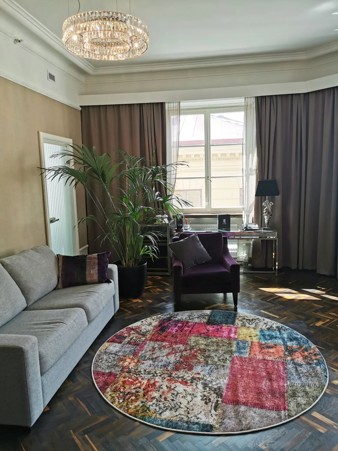 Kerek szőnyeg - Ariana (többszínű)