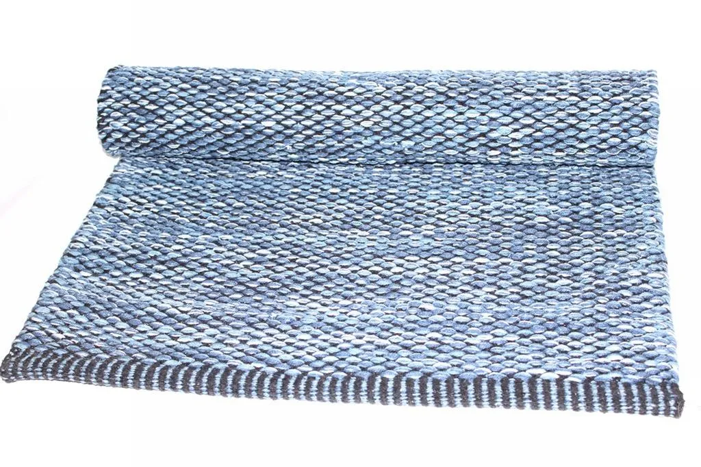 Rongyszőnyeg - Tuva (kék)