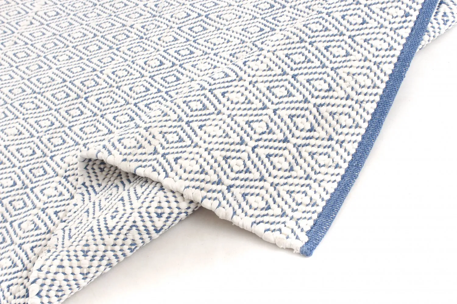 Rongyszőnyeg - Falster (kék)