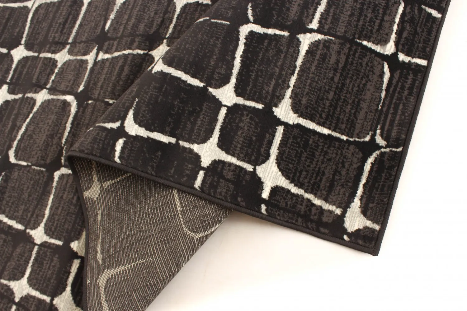 Wilton szőnyeg - Florence Cross (fekete)