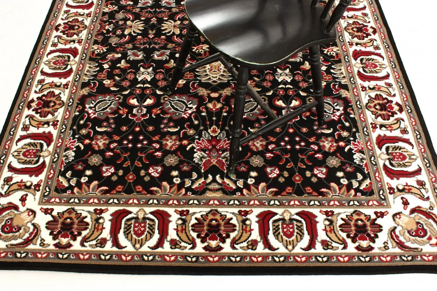 Wilton szőnyeg - Peking Imperial (fekete)