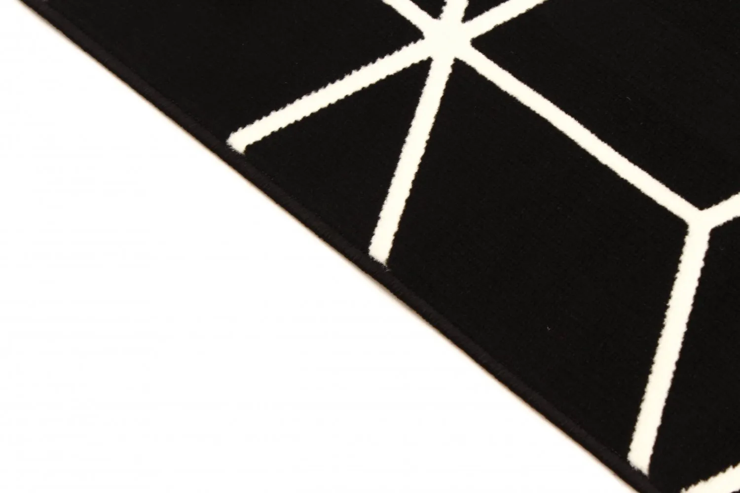 Wilton szőnyeg - Florence Square (fekete)