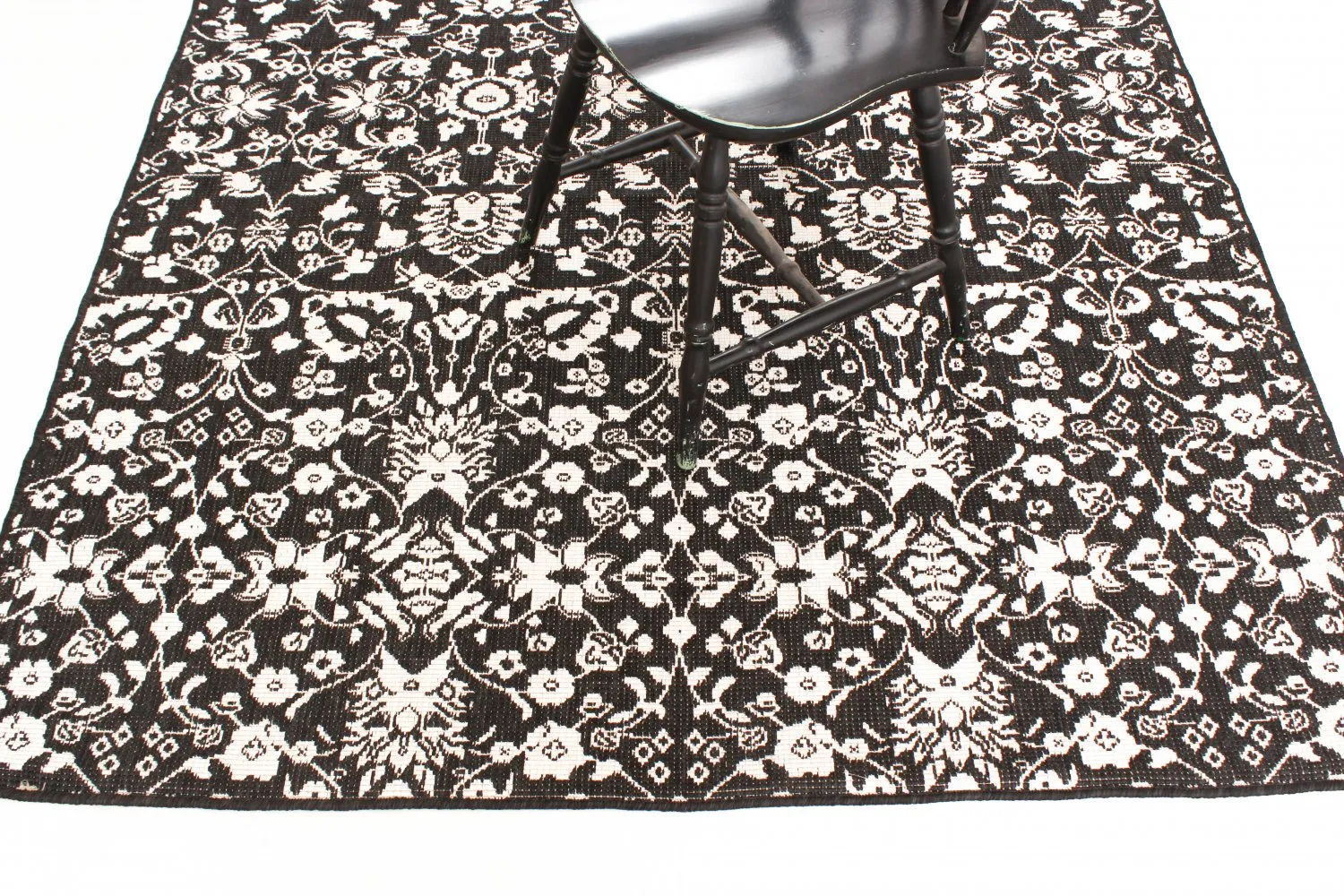 Beltéri és kültéri szőnyeg - Brussels Ocean (fekete)