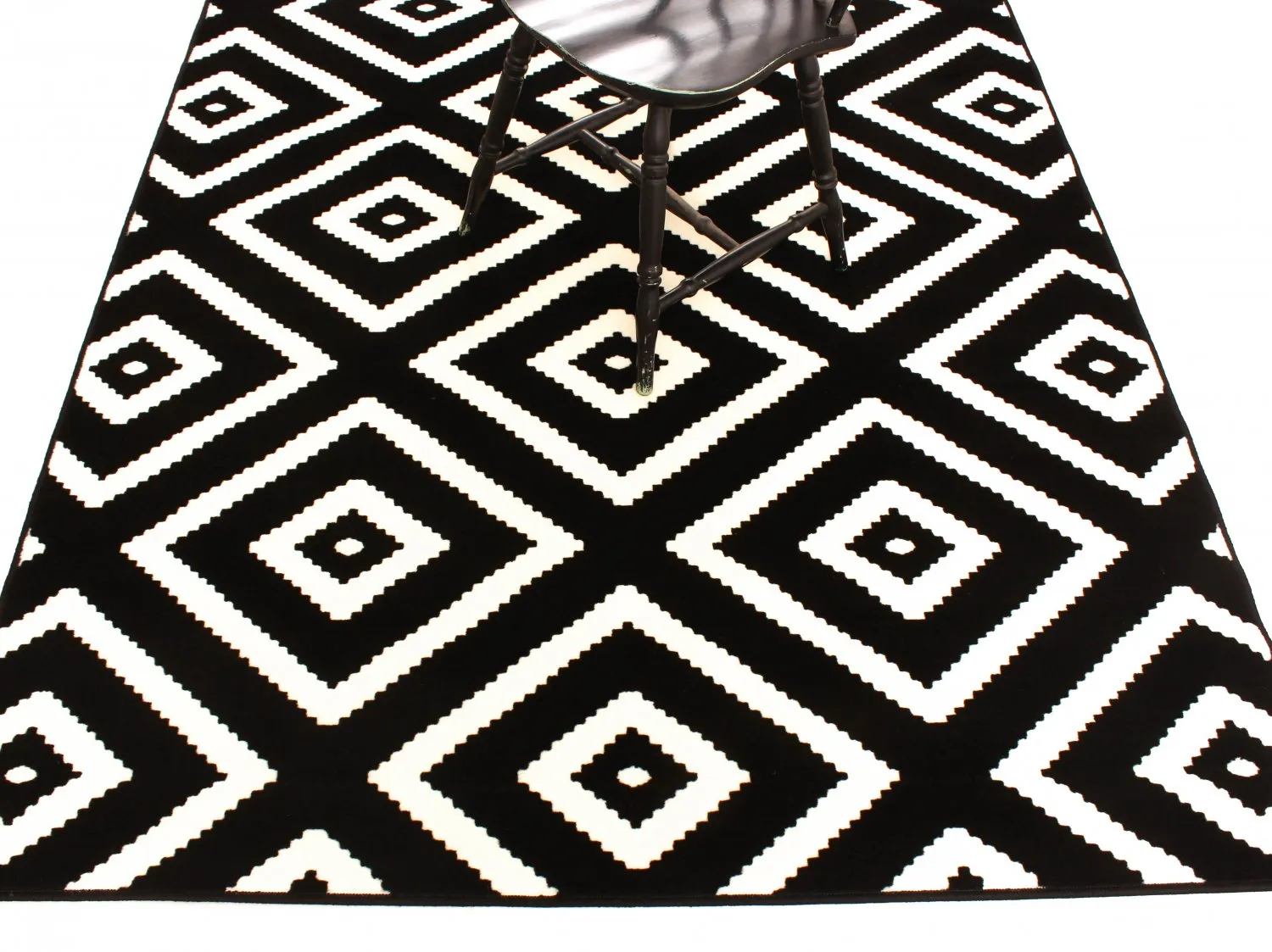 Wilton szőnyeg - Florence Preston (fekete)